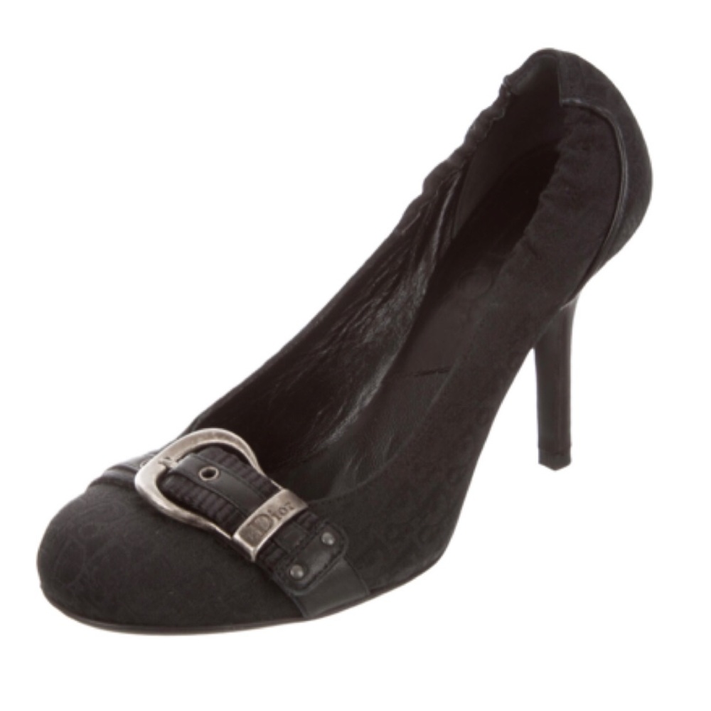 ✨Iconic Christian Dior Monogram Diorissimo Trotter Heels Pumps Shoes